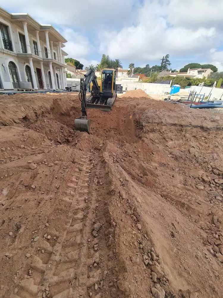 entreprise de terrassement Cannes